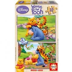 Educa - Puzzle Winnie the Pooh 2x25