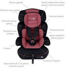 BabyGo - Scaun auto FreeMove Brown