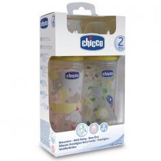 Chicco - Set 2 Biberoane 250ml