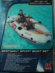 Bestway - Set Barca Sport Hydro Force