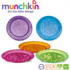 Munchkin - Set 5 farfurii colorate