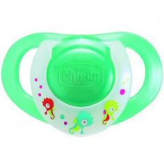 Chicco -Suzeta Silicon Fosforescenta 0 luni
