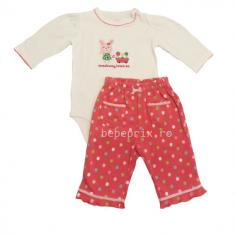 Carters - Costumas bebe Bunny pink