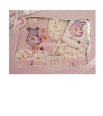 Wonder Child - Set cadou 6 piese Hippo lila