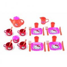 Ecoiffier - Set Mic Dejun si Set Ceai Hello Kitty
