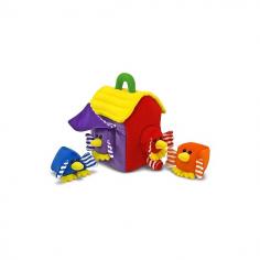 Melissa & Doug - Forme de sortat din plus Casuta pasarelelor