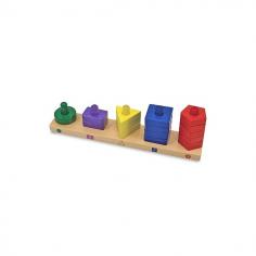 Melissa & Doug - Forme de sortat si stivuit