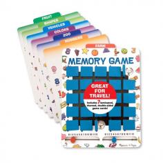 Melissa & Doug - Joc de memorie - Intoarce si castiga