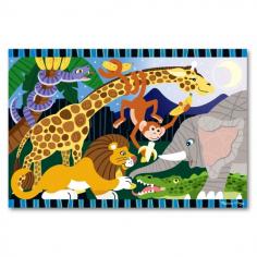 Melissa & Doug - Puzzle de podea Safari Social