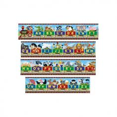 Melissa & Doug - Puzzle gigant de podea Alfabet Express