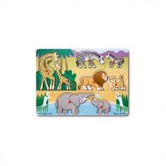 Melissa & Doug - Puzzle lemn Safari