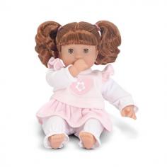 Melissa & Doug - Papusa bebelus Brianna cu suzeta