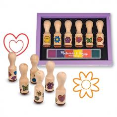 Melissa&Doug - Set de stampile Happy Handle