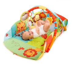 Bright Starts - Salteluta interactiva Swingin Safari Babys Play Place