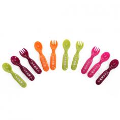 Beaba - Set lingurita si furculita ergonomica BPA free