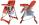 BabyGo - Scaun de masa Tower Maxi Orange