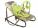 Baby Moov - Balansoar portabil Bubble green-brown