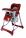 BabyGo - Scaun de masa Tower Maxi Red