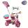 Smart Trike - Tricicleta Safari 4 in 1 Flamingo - Touch Steering