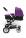 KinderKraft - Carucior 3 in 1 Kraft Purple