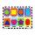 Melissa & Doug - Puzzle lemn in relief Forme geometrice