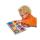 Melissa & Doug - Puzzle lemn in relief Forme geometrice