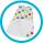 KOO-DI - Sac de dormit, 0-3 luni 55 cm