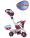 Smart Trike - Tricicleta Dream 4 in 1 Red - Touch Steering