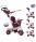 Smart Trike - Tricicleta Dream 4 in 1 Red - Touch Steering