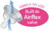 Philips Avent - Tetina Airflex 2 orificii x 2