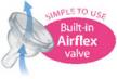 Philips Avent - Tetina Airflex 1 orificiu x 2