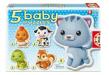 Educa - Puzzle Bebe cu Animale