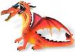 Bullyland - Figurina Dragon orange cu 2 capete