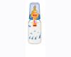 NUK - Biberon sticla 125 ml, tetina din silicon 0-6 luni