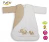 Purflo - Sac de dormit PurFlo, brodat 0-3 luni 55 cm