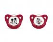 NUK - Mickey Mouse Set suzete din silicon, marimea 1 0-6 luni