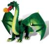 Bullyland - Dragon cu flacari - Verde