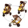 Hauck - Carucior Dublu Freerider SH 12 Brown