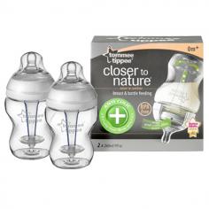 Tommee Tippee - Closer to Nature Biberon Anticolici 260 ml x 2