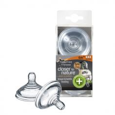 Tommee Tippee - Closer to Nature Tetina Anti-Colici - flux rapid