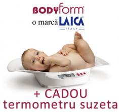 Laica - Cantar pentru bebelusi Laica Bodyform BM4500