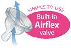 Philips Avent - Tetina Airflex orificiu variabil x 2