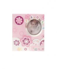 Baby Album - Album foto cu suport roz