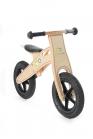 KinderKraft - Bicicleta din lemn fara pedale Runner Deluxe Natur
