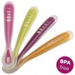 Beaba - Set 4 lingurite silicon BPA free