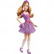 Barbie - Barbie la Scoala Printeselor - Delancy in costum de scoala