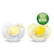 Philips Avent - Suzete de noapte 0-3 luni fara BPA